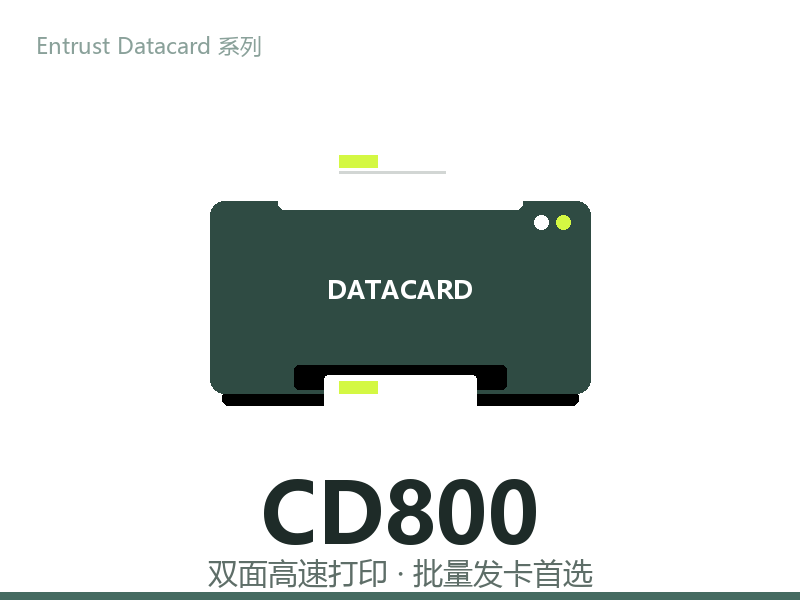 Entrust Datacard CD800 证卡打印机