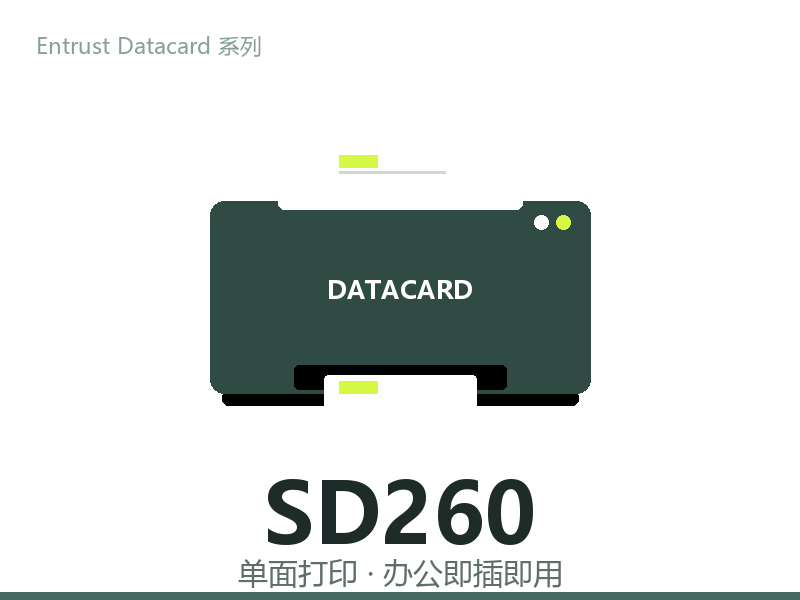 Entrust Datacard SD260 证卡打印机